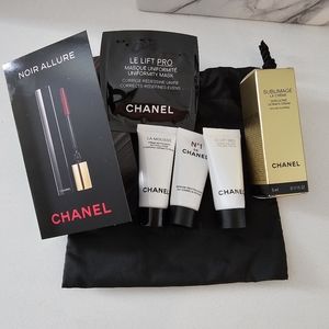 Chanel Skincare Samples Le Lift, Sublimage, no.1, la mousse with dust bag